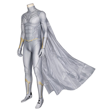 Wanda Vision  White Vision Jumpsuit Halloween Carnival Suit Cosplay Costume Outfits